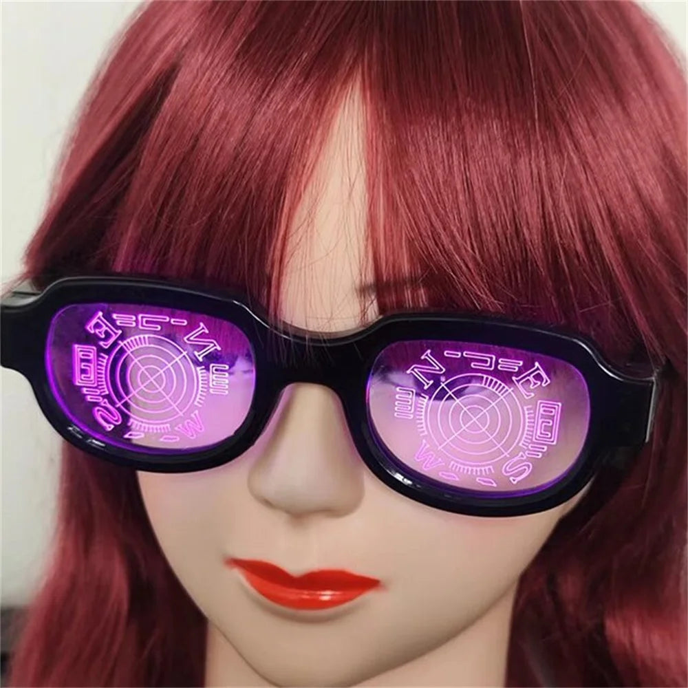 LED Technology Luminous Glasses